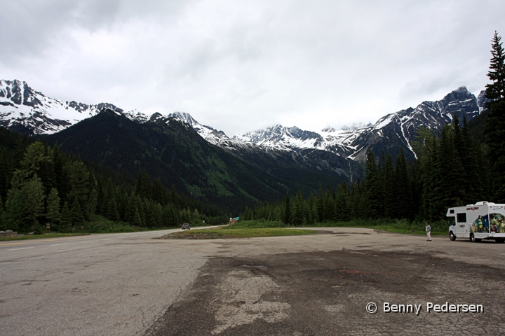 Rogers Pass.jpg - Rogers Pass Her er tidszonen Fra Revelstoke kørte vi til Banff